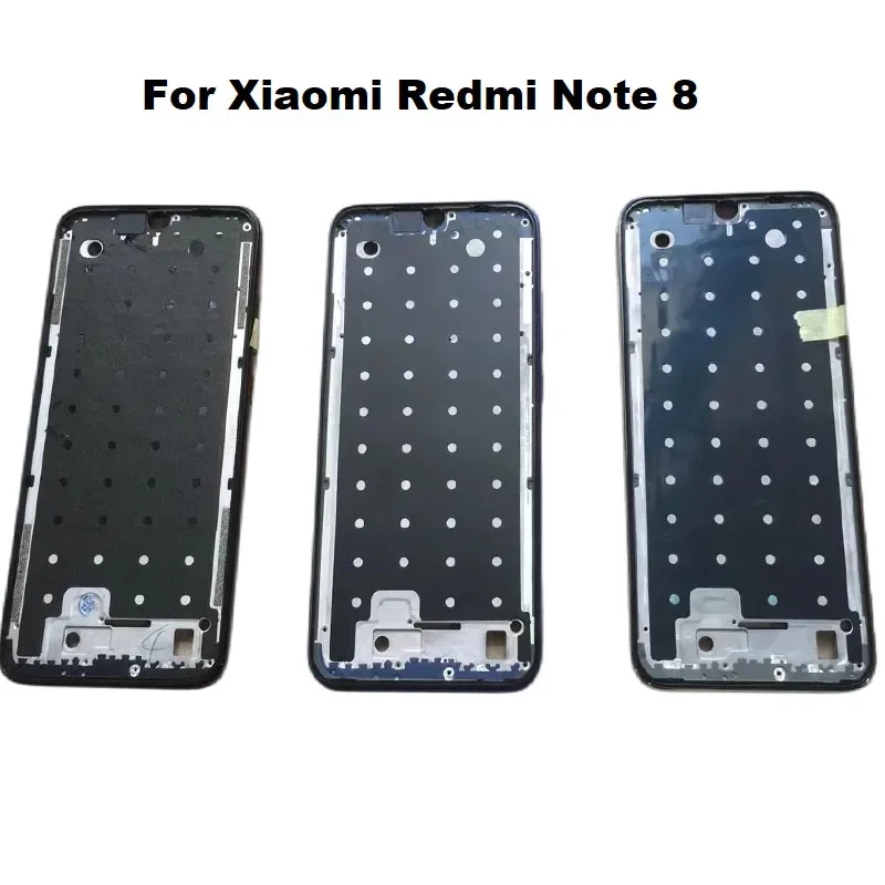 For Redmi Note 8 Middle Frame Front Bezel Housing Case Back Mid Plate Models M1908C3JH M1908C3JG M1908C3JI