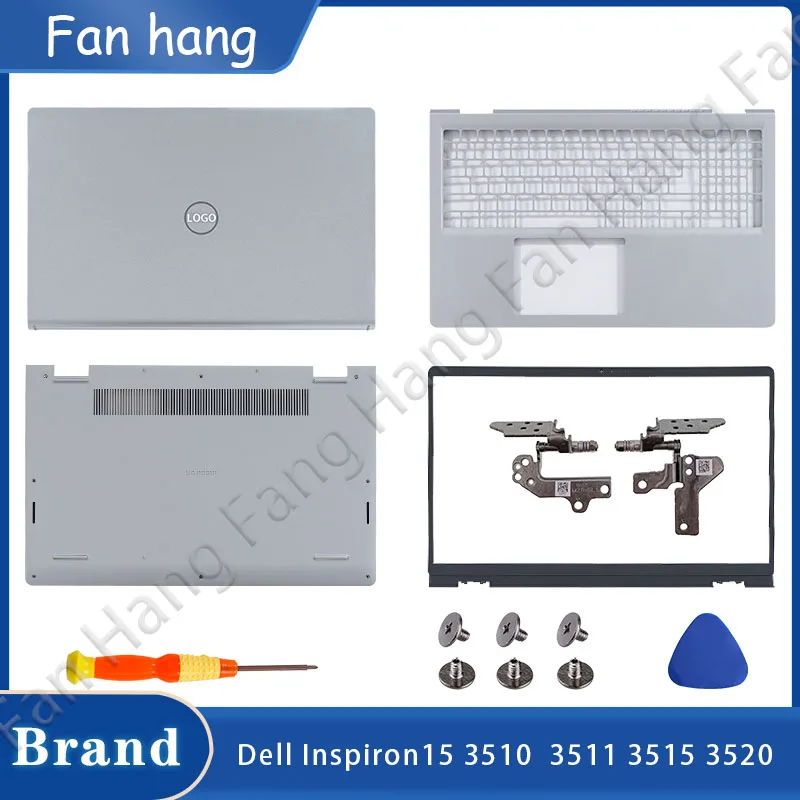 

New Laptop Cover For Dell Inspiron15 3510 3511 3515 3520 Notebook Rear Lid LCD Back Front Bezel Palmrest Bottom Case Replace