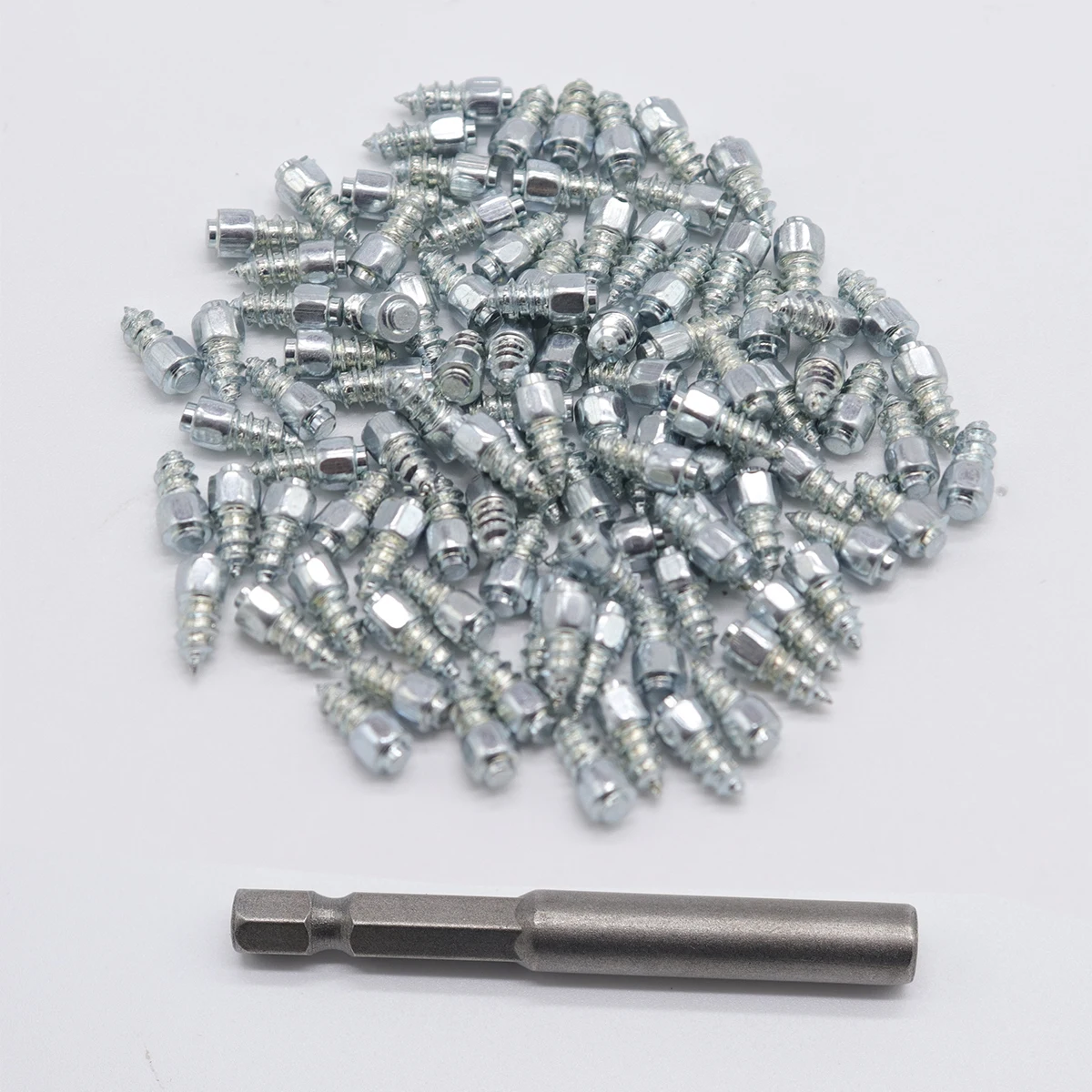 100X 4*12mm Tire Studs Carbide Screw Spikes Anti-Slip Anti-ice For Car/SUV/ATV/UTV/Boots With Installation Tool Car Tire Stud