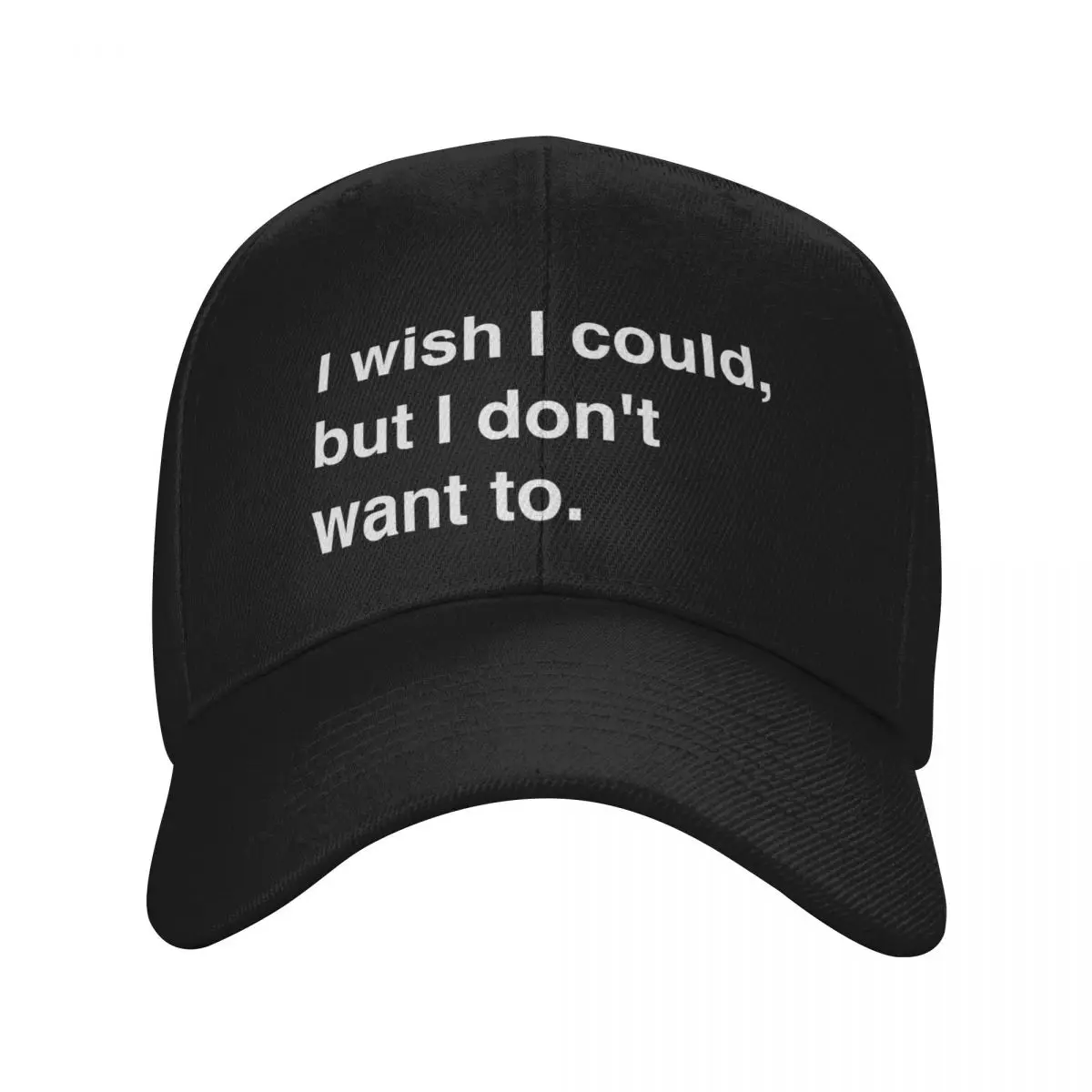 I wish I could, but I don't want to. Baseball Cap Golf Hat Beach Hat Luxury Brand Women's 2025 Men's