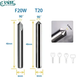 SILCA F20 Dimple Cutter T20 Tracer Point Compatible with Silca Matrix key machine Locksmith Tools Aftermarket