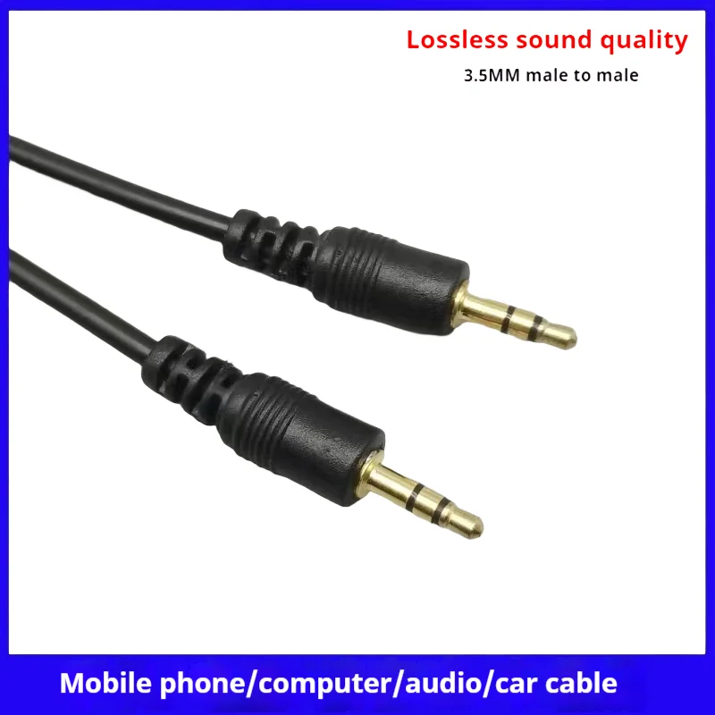 10 Stuks 3.5Mm Jack Audio Kabel Jack Mannelijke Naar Mannelijke Audio Aux Kabel Luidspreker Draad Voor Telefoon Auto Mp3 Hoofdtelefoon Computer Aux Snoer