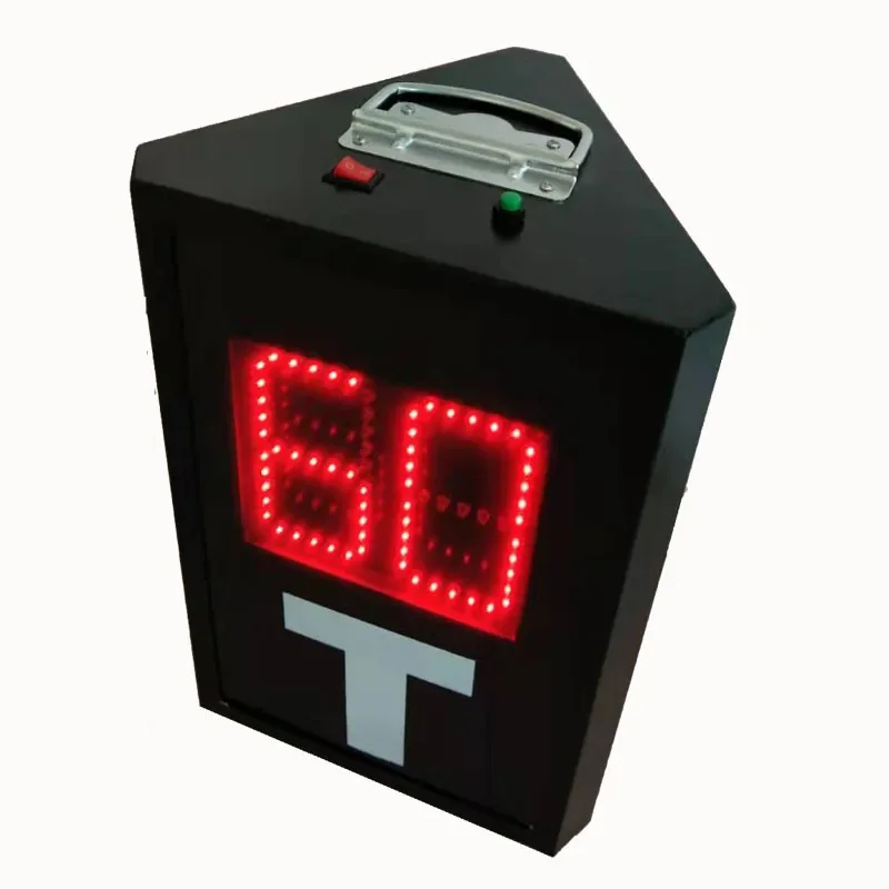Table tennis match, pause card electronics, scoreboard LED screen scoreboard three-sided pause timing display