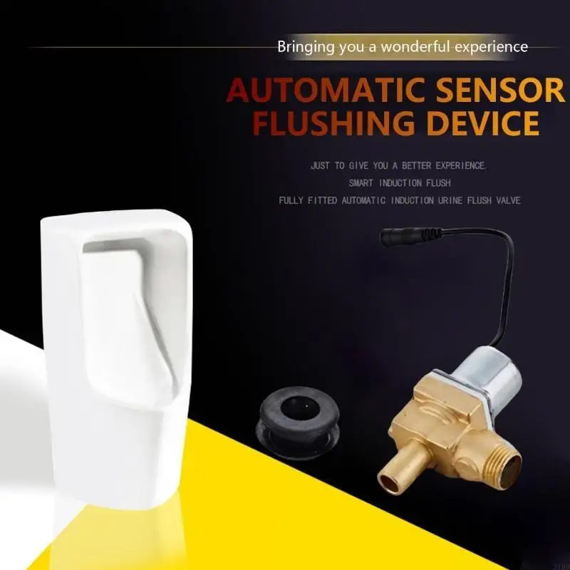 High Performances Sensors Urinal Flushers With Easy Installation Designs Accessory for Modern Bathroom Environment