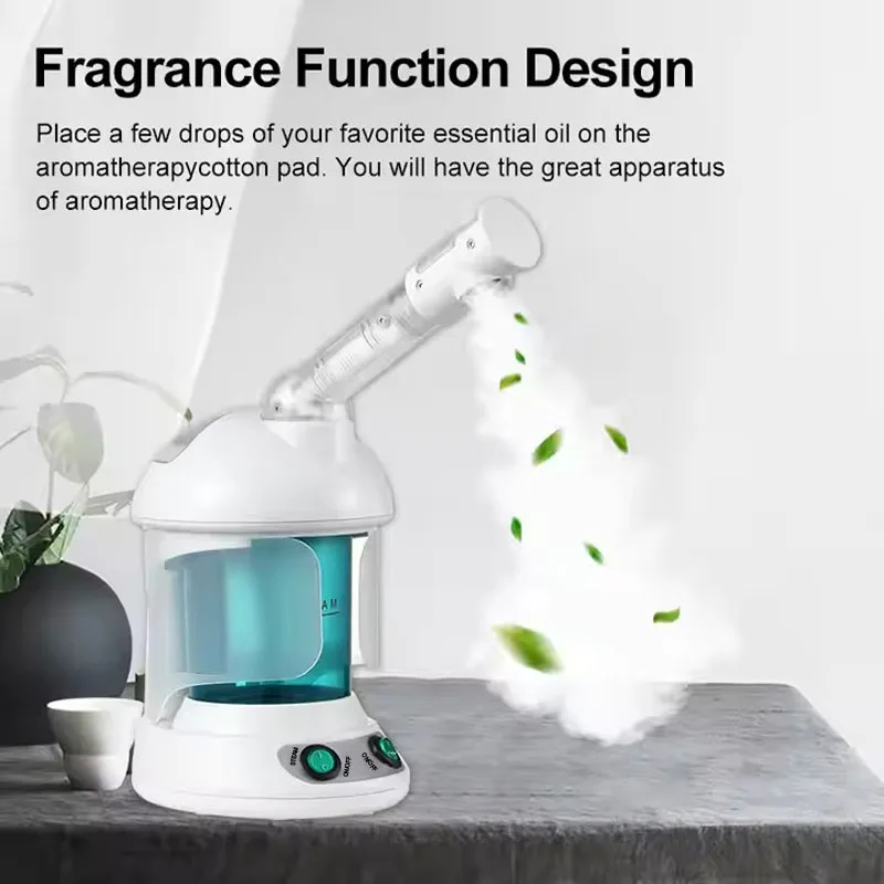 المهنية الأيونية الوجه جهاز البخار للوجه المرذاذ الساخن الدافئة ضباب البخاخ ترطيب المحمولة ساخنة المرطب أداة العناية بالبشرة #2