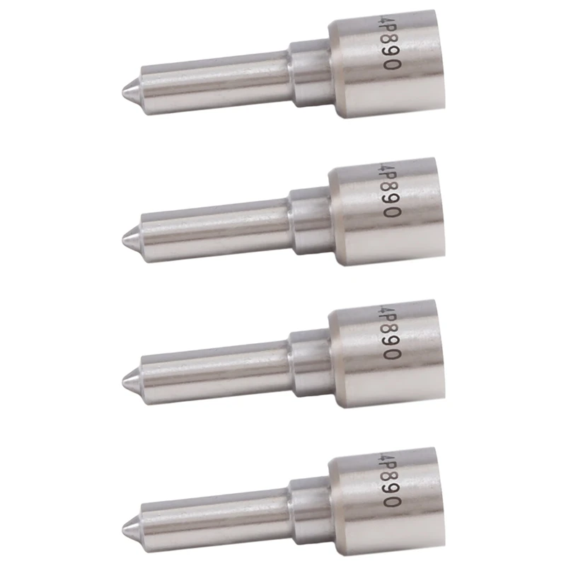 4 Piece DSLA144P890 0433175250 New Fuel Injector Nozzle Diesel Nozzle Silver For  0445110036 0986435013