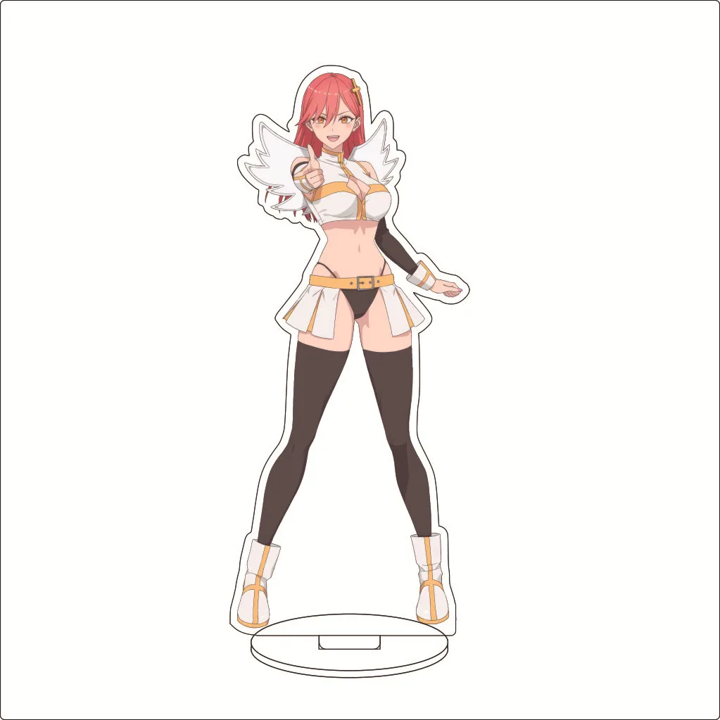 16CM Anime 2.5 Jigen no Ririsa Figura de acrílico de Lilisa Amano, Mikari Tachibana, Nonoa Aria y Kisaki, ideal como adorno o regalo.