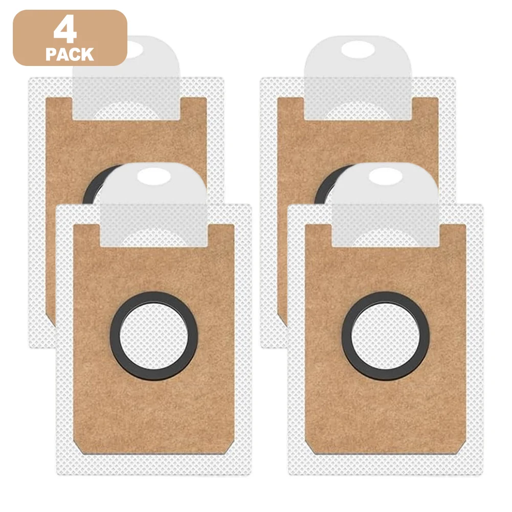 

4 Pack Dust Bags for Ultenic For T10 For Elite Vacuum Cleaner with Large Capacity for Longer Use and Efficiency