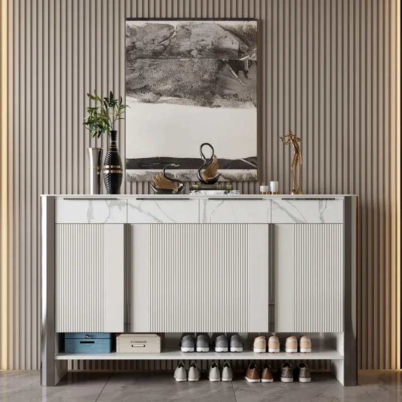 Luxury Fashion Morden Cabinets Shoes Organizer Storage Entrance Home Cabinets Living Room Armario De Ropa Corner Furniture