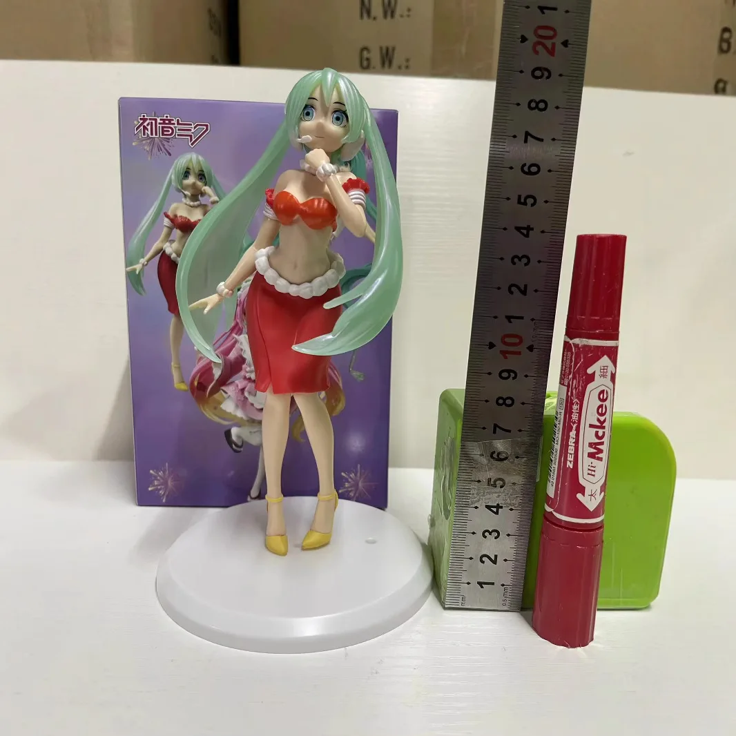 Dating Game Tokisaki Kurumi Tenka Yatogami Bunny Girl Frieren Hatsune Miku Anime Figure Collection Box Set Cute Girl PVC Statue view 3