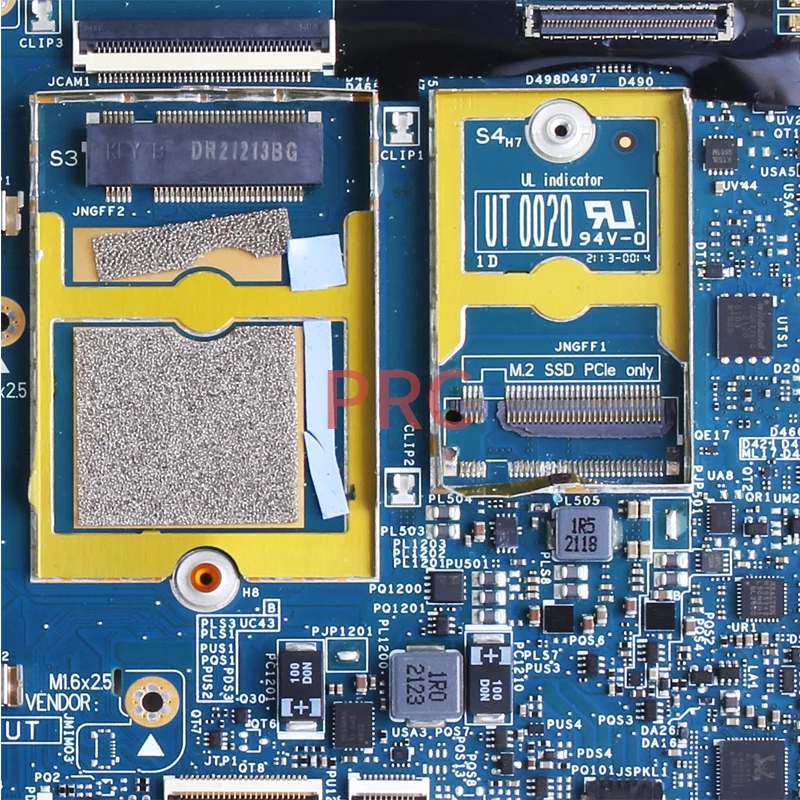 Imagem -04 - Dell Latitude 9420 Laptop Motherboard Notebook Mainboard La-k161p 0cp3km 08xkf8 0gg2g9 06rh8w 08xkf8 I51145g7 I7-1185g7