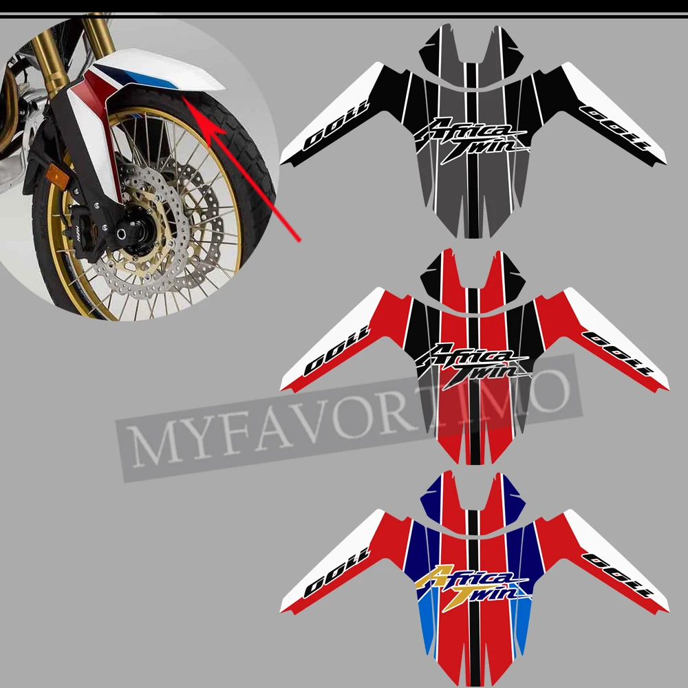 

For Honda Africa Twin CRF1100L 1100 Adventure ADV Motorcycle Tank Pad Decal Side Stickers Protection Set Sport CRF1100