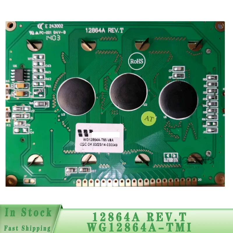 12864A REV.T LCD Display Screen Panel  LCD Module 12864A
