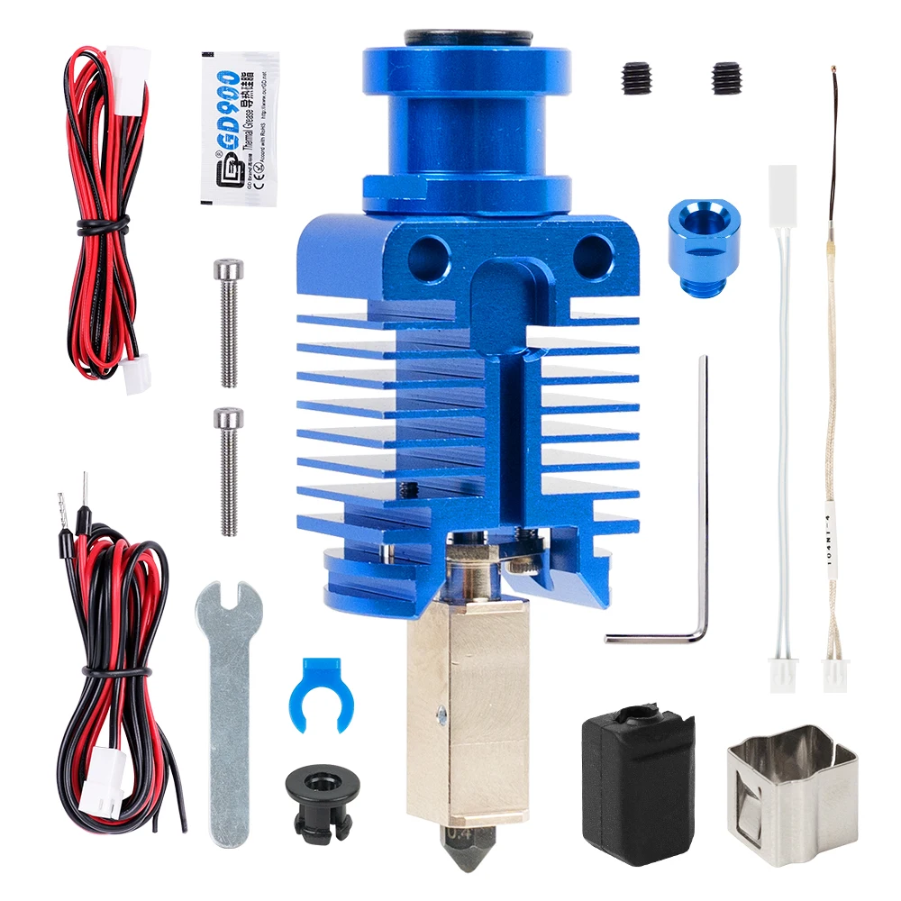 TZ-End3 Nozzle Extrusion Head Upgraded High-Temperature 3D Printer Hotend