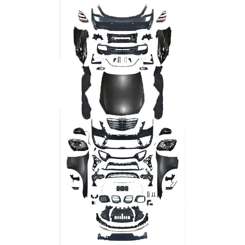 for Mercedes-Benz w221 upgrade to s63 bodykit Style Vehicle Modification and Renovation Body Kit 2008-2013