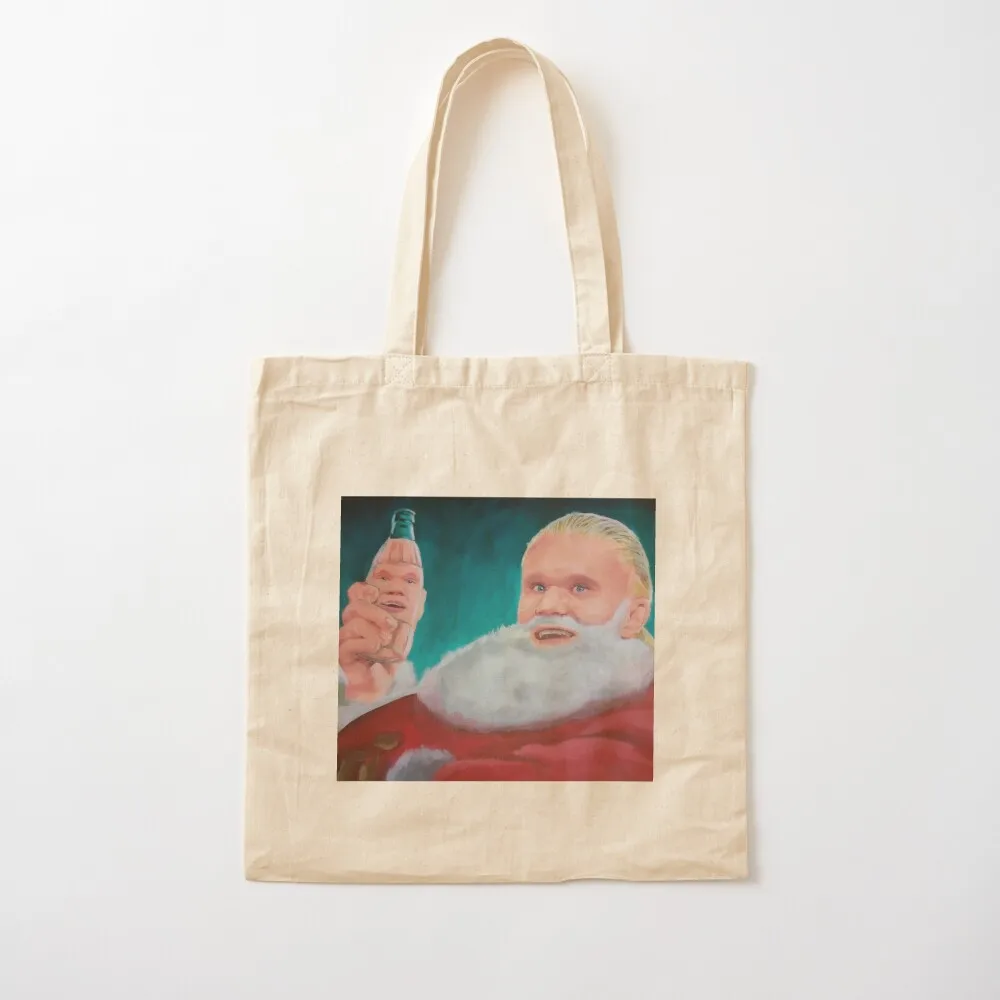 

Santa Haaland Tote Bag canvas shopping bag shopper bags Fabric bag Canvas Tote