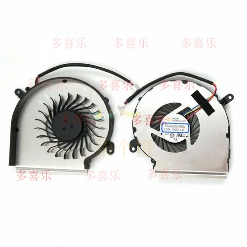 

WW Gunuine New for MSI GE72MVR N371 7RG APACHE PRO MS-179C GPU Cooling Fan 4-PIN