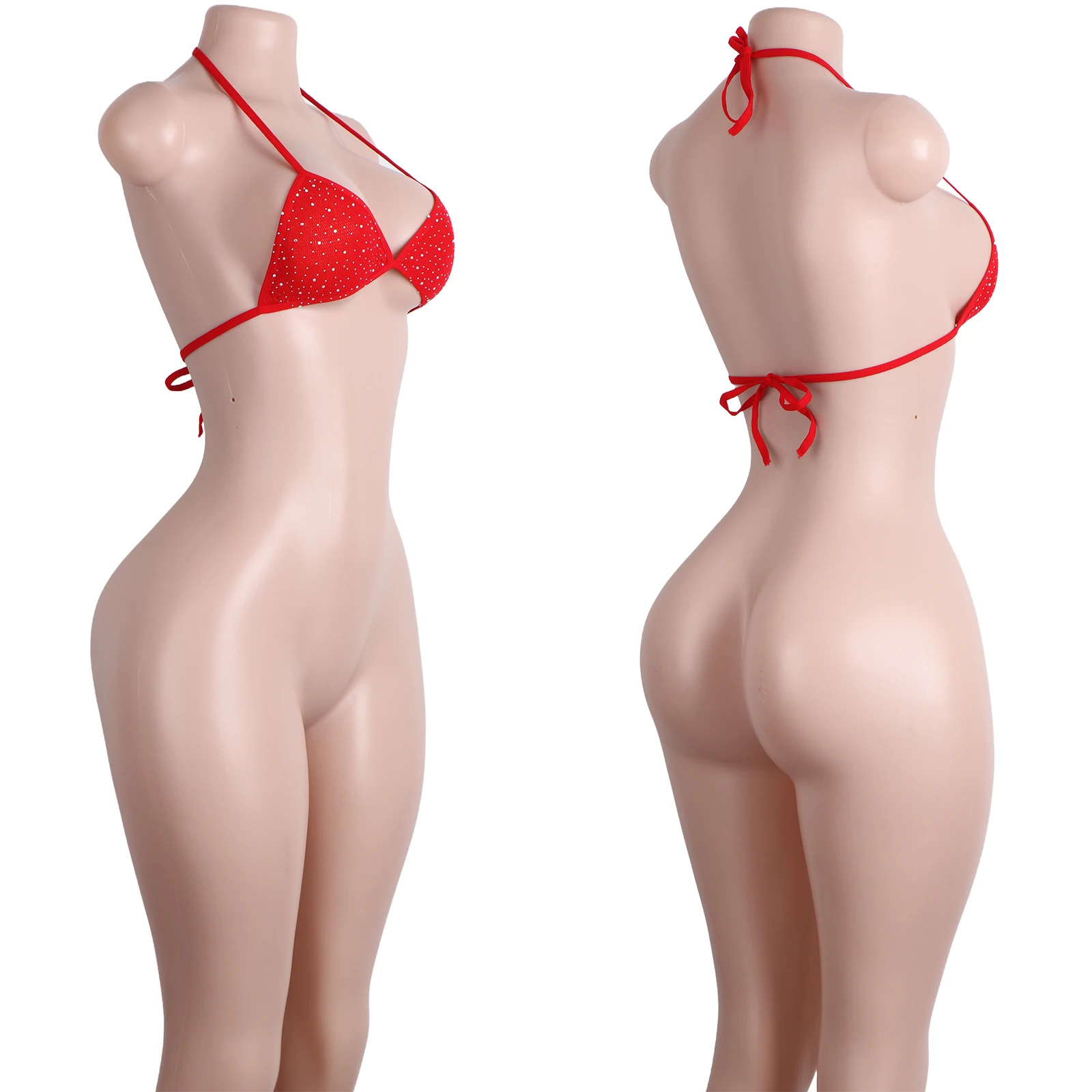 

Rhinestone Lingerie Bra Crystal Exotic Dancewear Bodysuit Costume Stage Performance Club Adults Sexy Outfit Affordable Dress