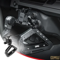 OMU 4x4 Aluminum Center Console Phone Holder Mount & Grab Handle For Ford Bronco 2021-2025 Interior Accessories