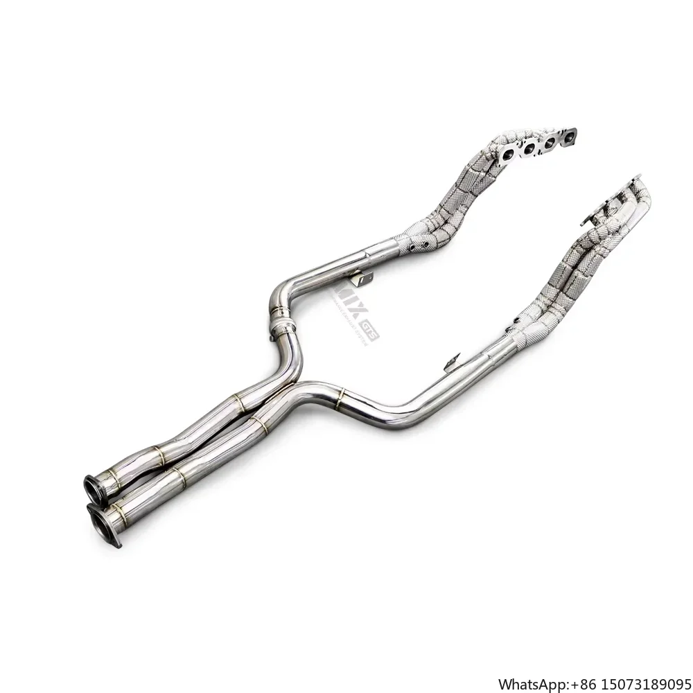 Stainless Steel Performance Car Accessories Suitable for CLS63 6.2 2007-2015 Racing Exhaust Manifold Header