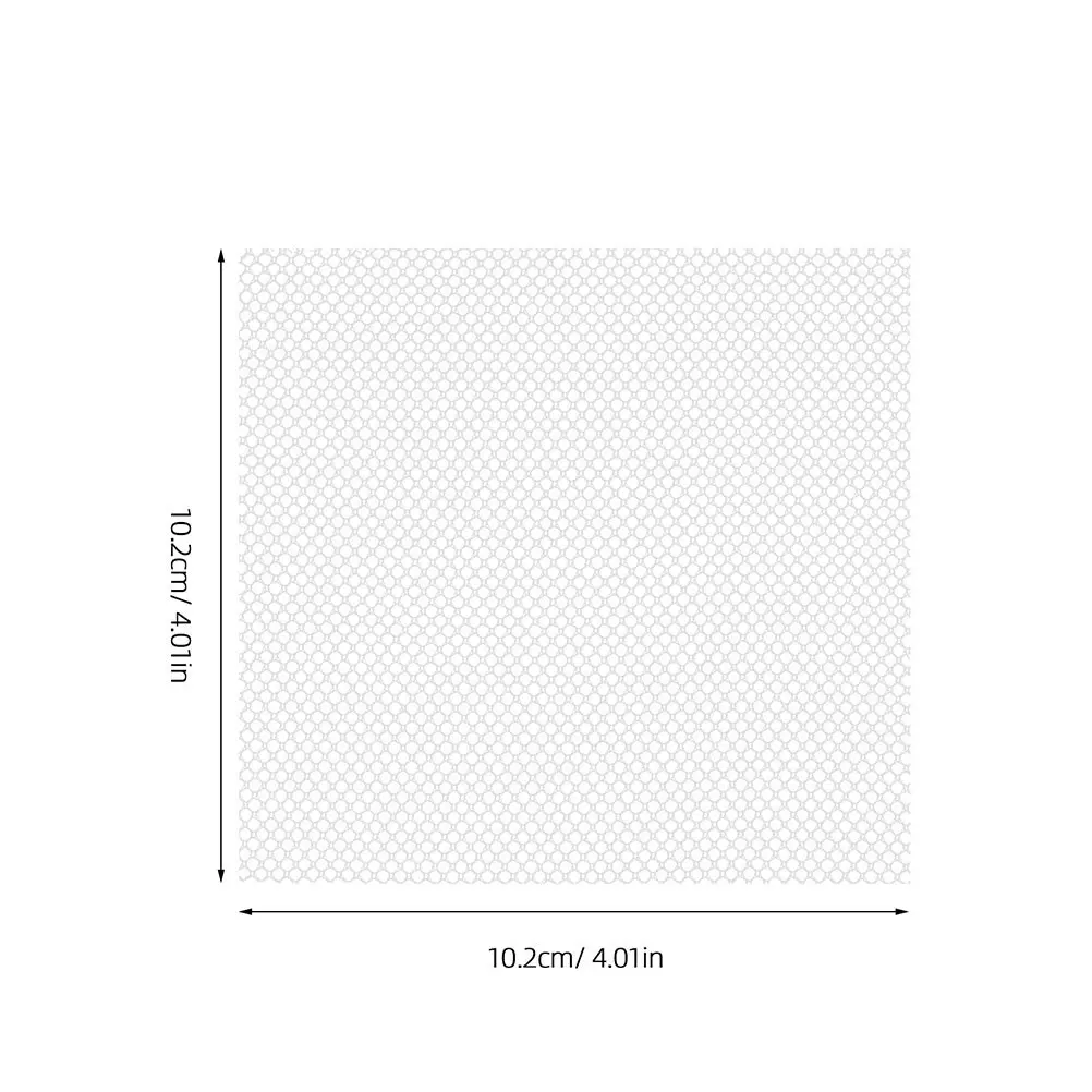 30 stücke Fursuit Auge Mesh Weiß Leichte Stoff Blätter Für Maske Machen Cosplay Handwerk Diy Kostüm Requisiten Stickerei Handwerk