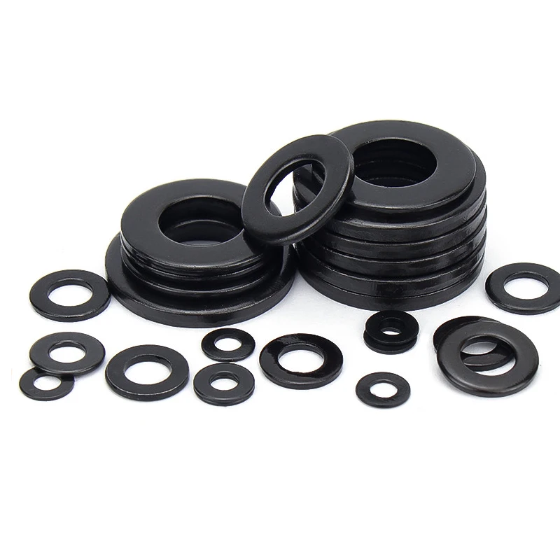 Arandela plana de acero inoxidable, 50 piezas, almohadilla de junta plana, M2, M2.5, M3, M4, M5, M8, M10, M12, M14, M16, M20, M22, M24, GB97, DIN988, 304, 10MM, 12MM