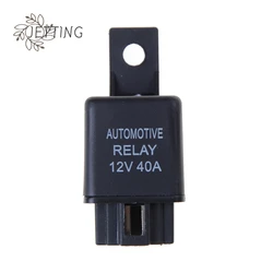 1pcs Car Relay 12V 40A 40 AMP Car Automotive Van Boat Bike 4 Pin SPST Alarm Relay Auto Interior Replacement Part