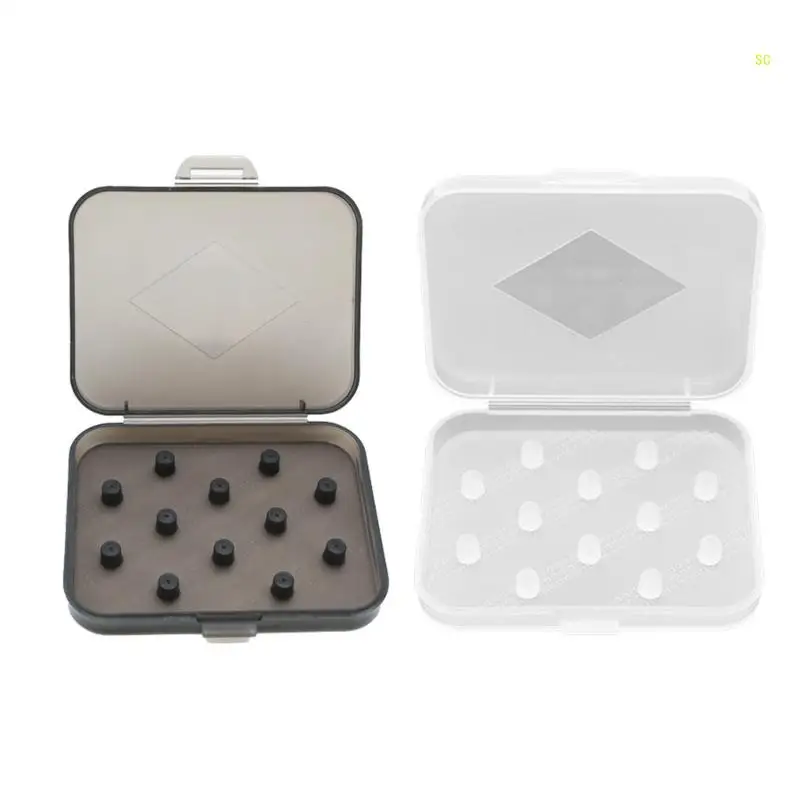 Eartips Storage Box Safety Case Prevents Tangles Loss for Storage 6Pair Eartip Dropshipping