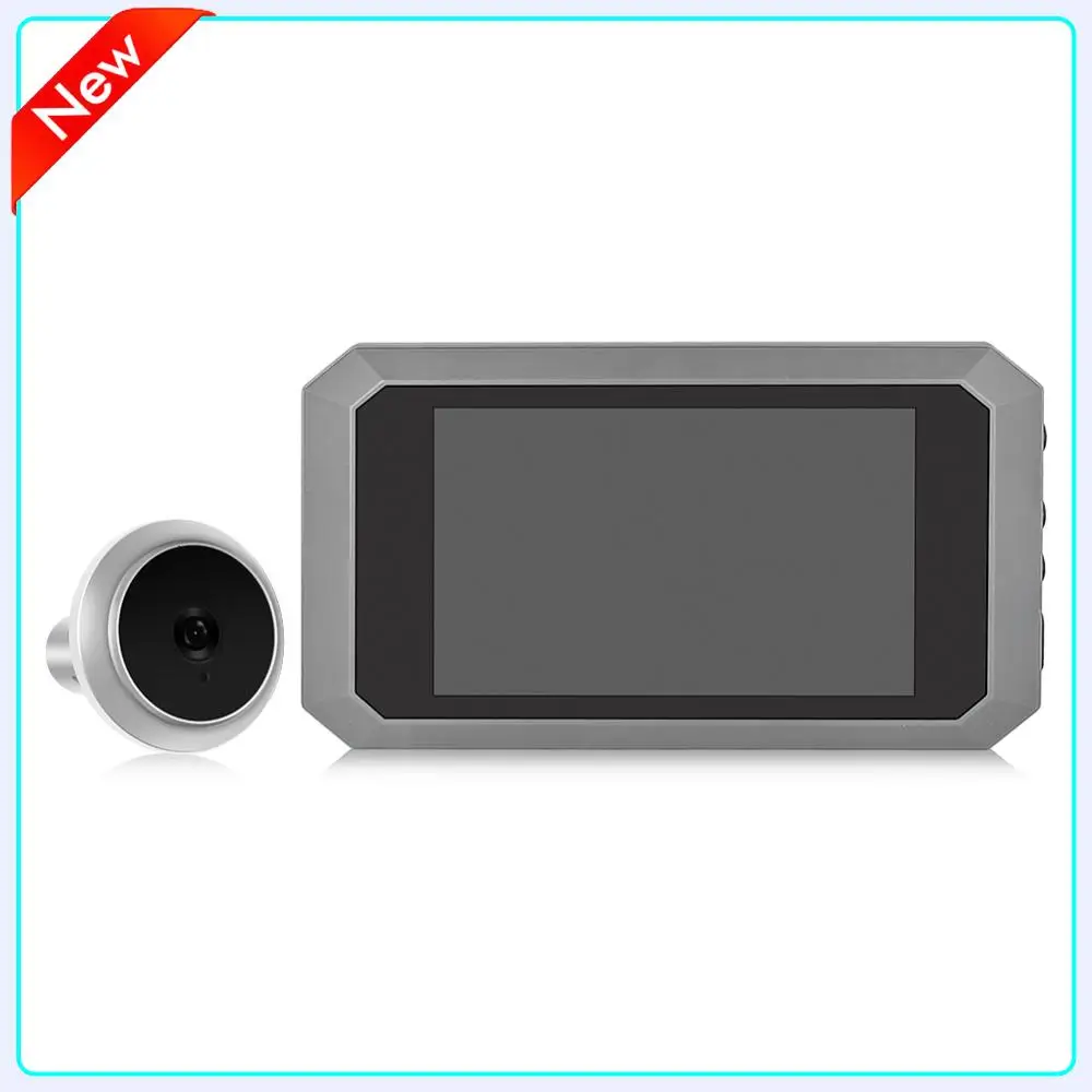 الرقمية ماجيك العين الإلكترونية عدسة الكاميرا تسجيل الصور سلامة الباب المشاهد 3.97in شاشة LCD باب كاميرا بثقب دقيق 1080P كاميرا #1