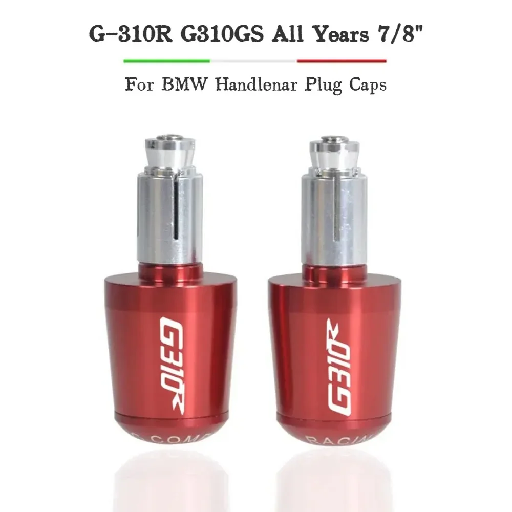 

For BMW G310R G 310 R G-310R G310GS All Years 7/8" Motorcycle Universal Handlebar Grips Ends Handle Bar Cap End Plug Slider