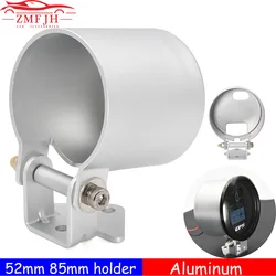 85mm Gauge Pod Aluminum Universal Gauge Cup Car Mount Holder 52mm Single Auto Car Meter Pods Dash Pod Mount Holder Cup 2inch