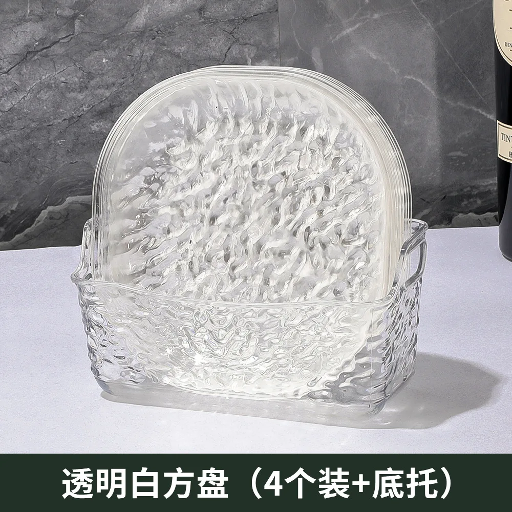 New 2025 Home Fruit Plate, for Snacks   Waste  Multi Use Snack Plate  for Bone  Fruits