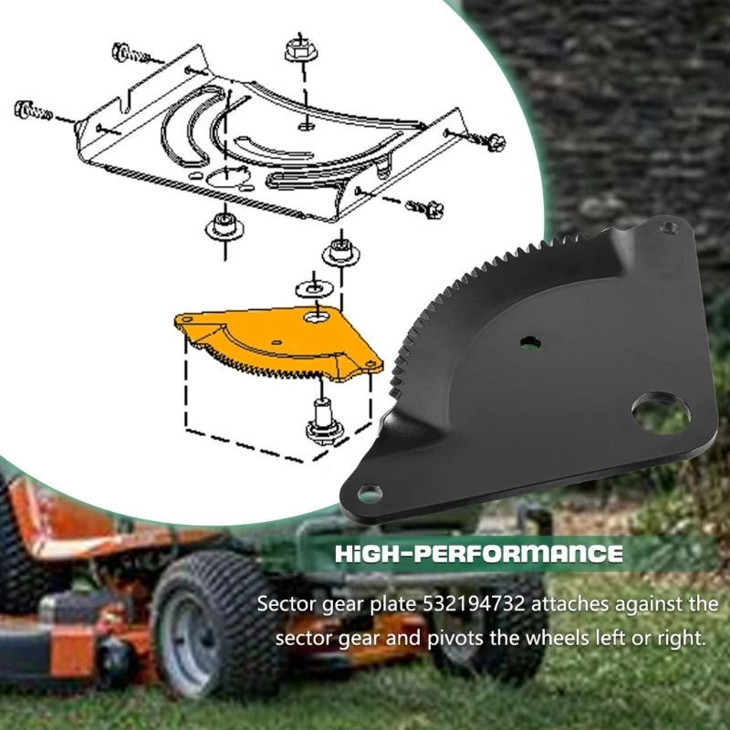 

A2UC Rebuild Component Tractor Accessories Steering Gear Rebuild Replacement Steering Sectors Gear Plate 532194732 194732