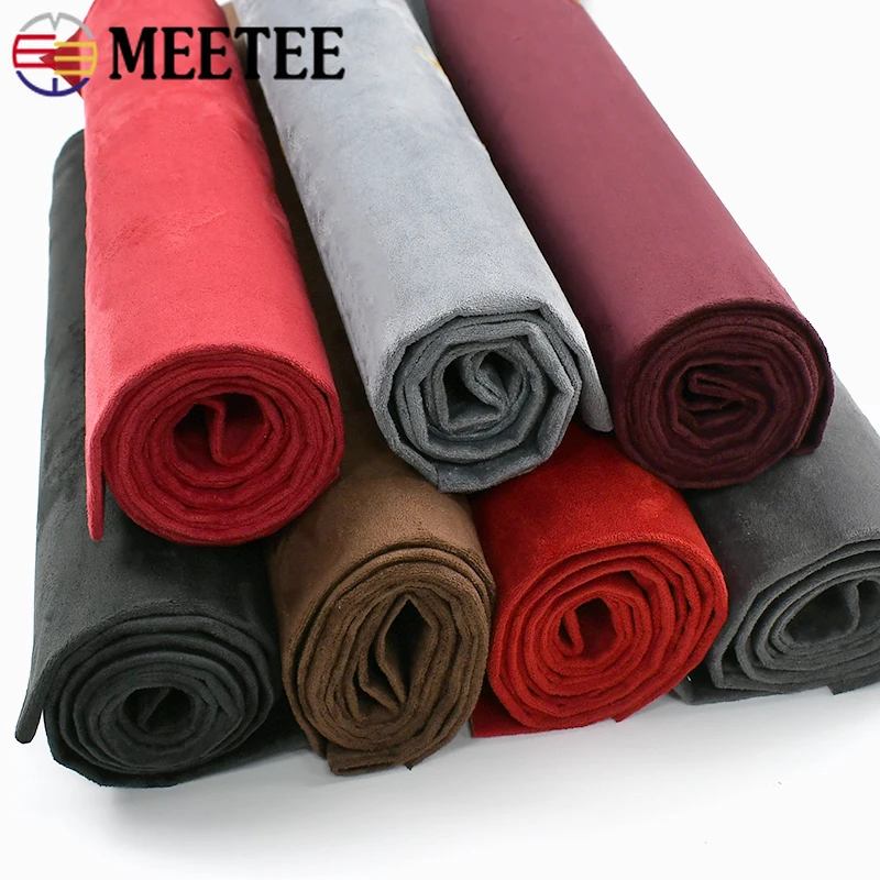 

50/100x143cm Suede Self-adhesive Fabric Adhesive Synthetic Leather Cloth Jewelry Box Car Interior Fabrics Door Repairs Velvet