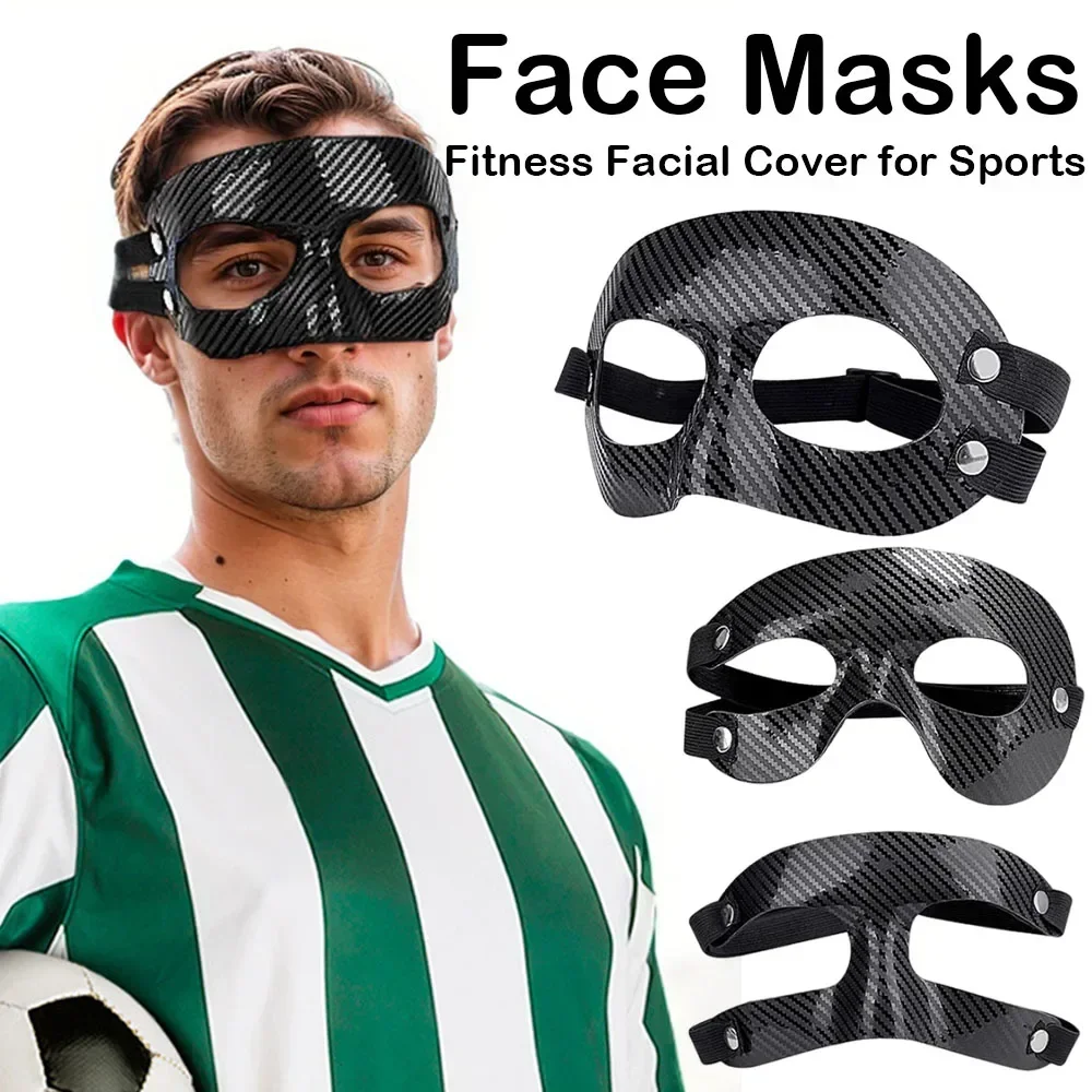 1Pcs Football Mask Nose Guard Shield Basketball Mask with Padding Nose Protection For Children Men Women Kids Boys Teenagers