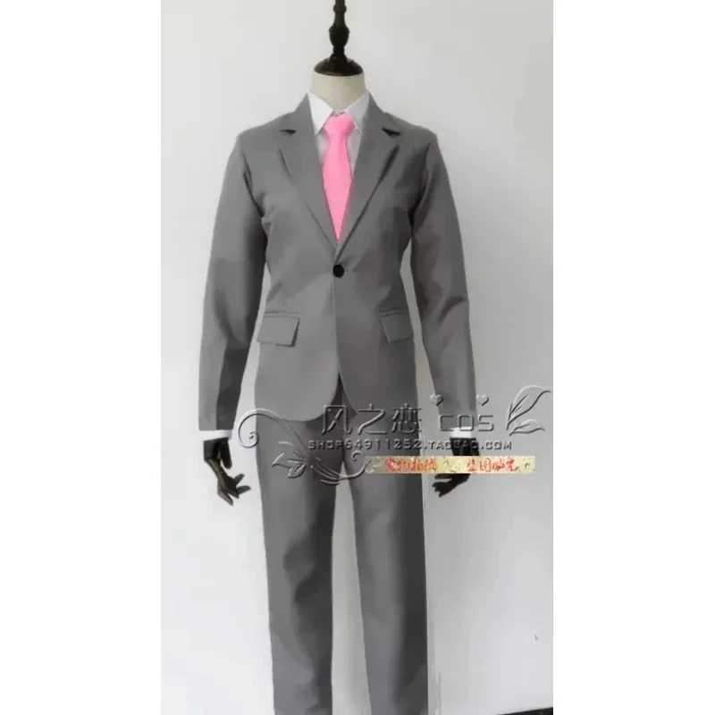 QQ 123Mob サイコ 100 衣装 Arataka Reigen コスプレ衣装ハロウィンパーティースーツかつら DIY おもちゃ女性男性大人