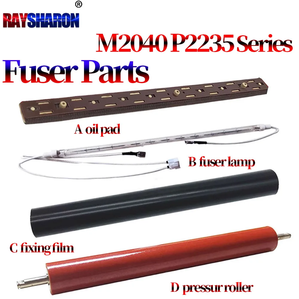 Fuser Oil Pad/Heating Lamp/Film/Pressure Roller For Kyocera M2040 P2235 M2135 P2040 P2335 M2540 M2235 M2635 M2640 M2835 M2735