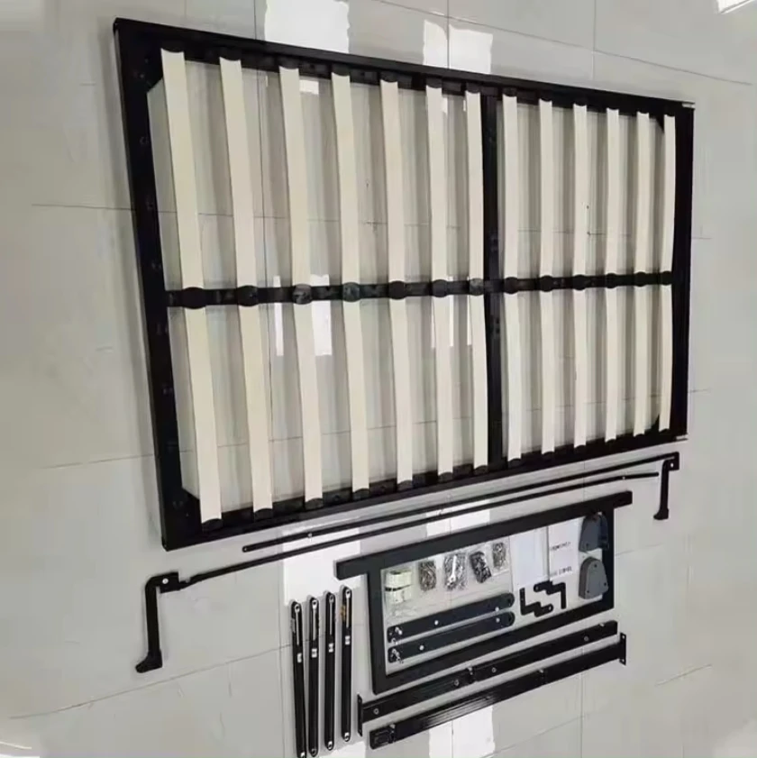 Smart Space Saving Single Wall Bed Murphy Bed Mechanism Hardwares Electric Foldable Wall Bed Mechanism