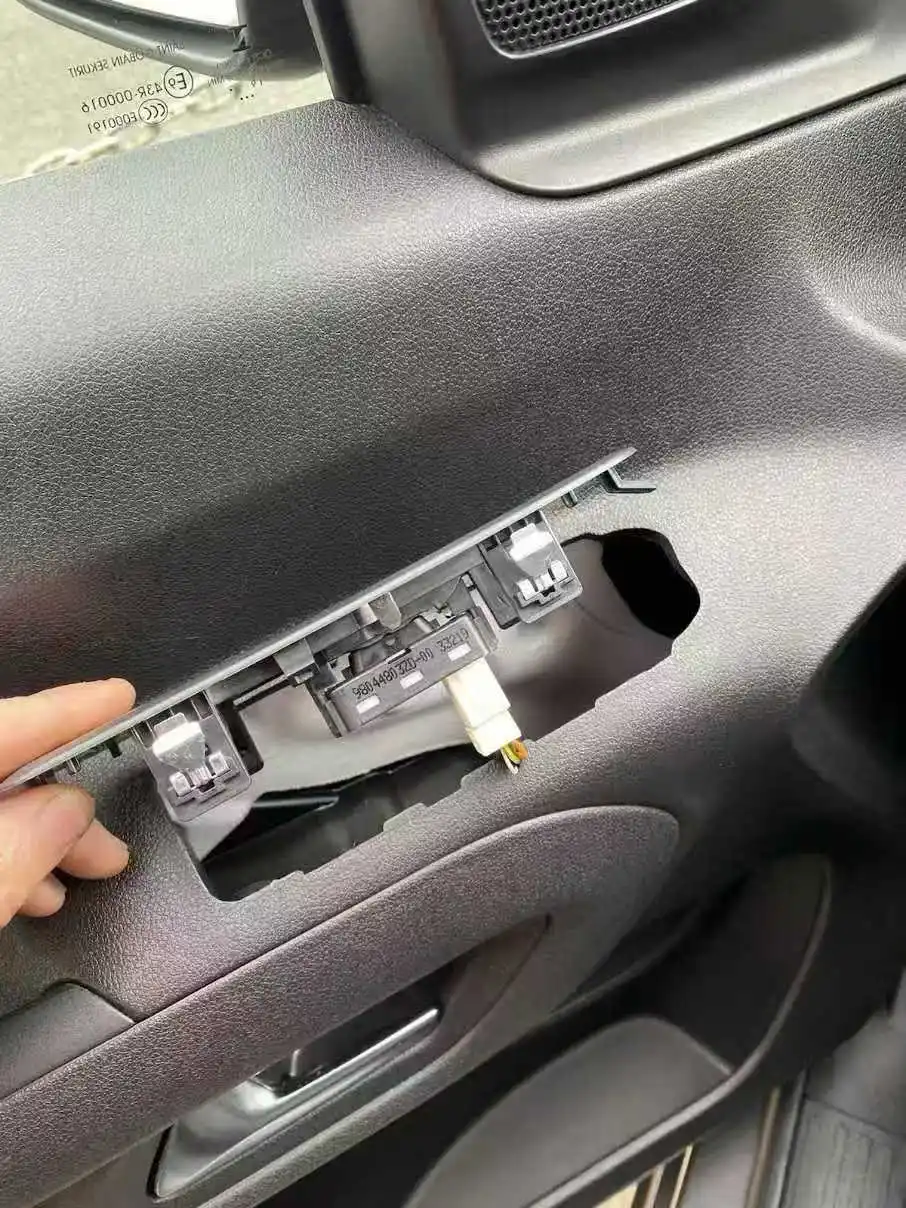 

Door Frame Storage Trim For Motor Vehicles Window Switch Trim Ring - Left Side For CitroëN Berlingo / Peugeot Partner / Rifter