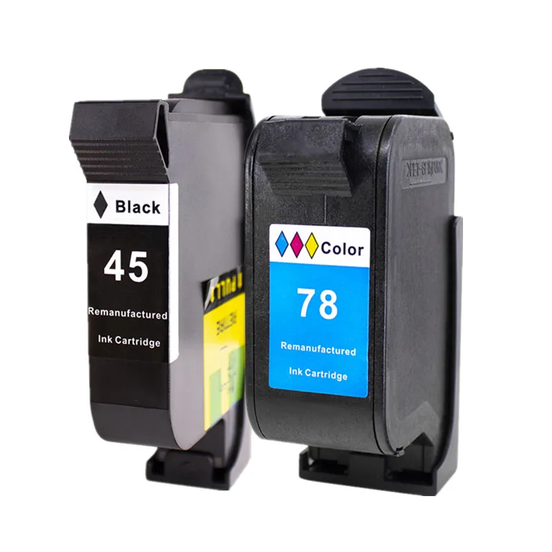 Compatible ink cartridges For HP45 For HP78 For HP 45 78 deskjet 1220c 3820 3822 6122 6127 930c 932c 940c 950c Printer