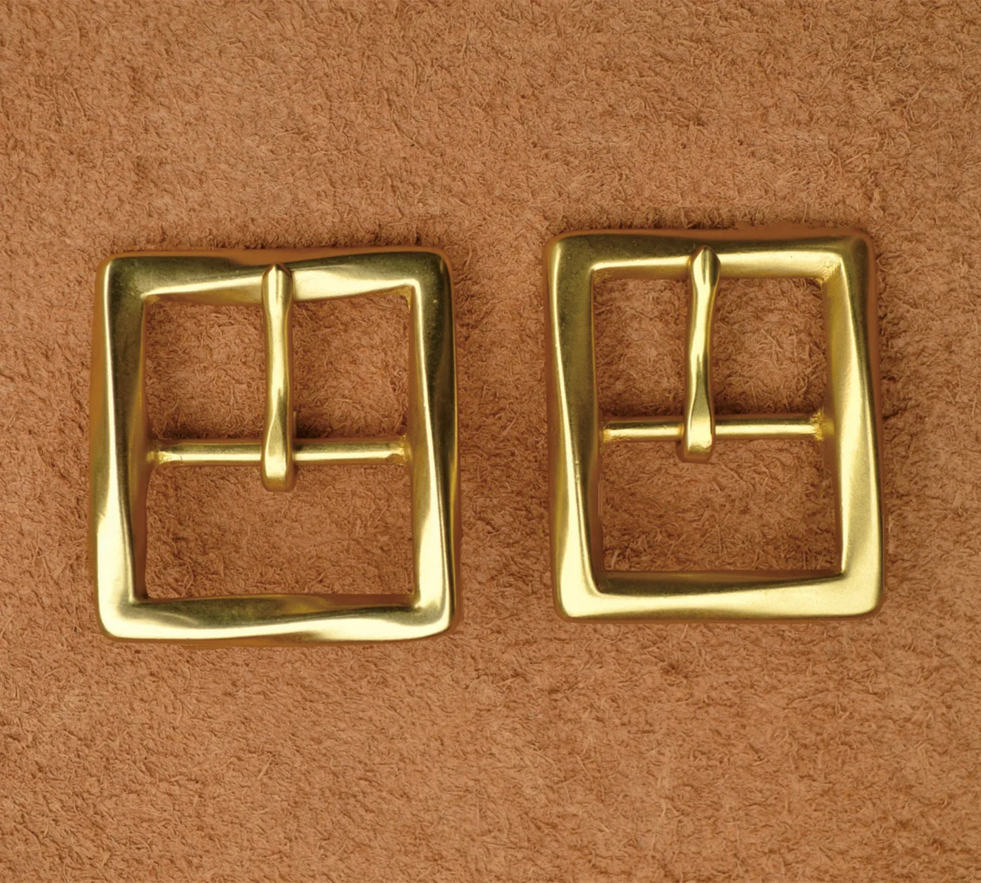 1pcs 34/38mm Brass Belt Buckles  Single Pin End Bar Buckles Fit Belt Leather Craft Jeans Parts DIY Accessories