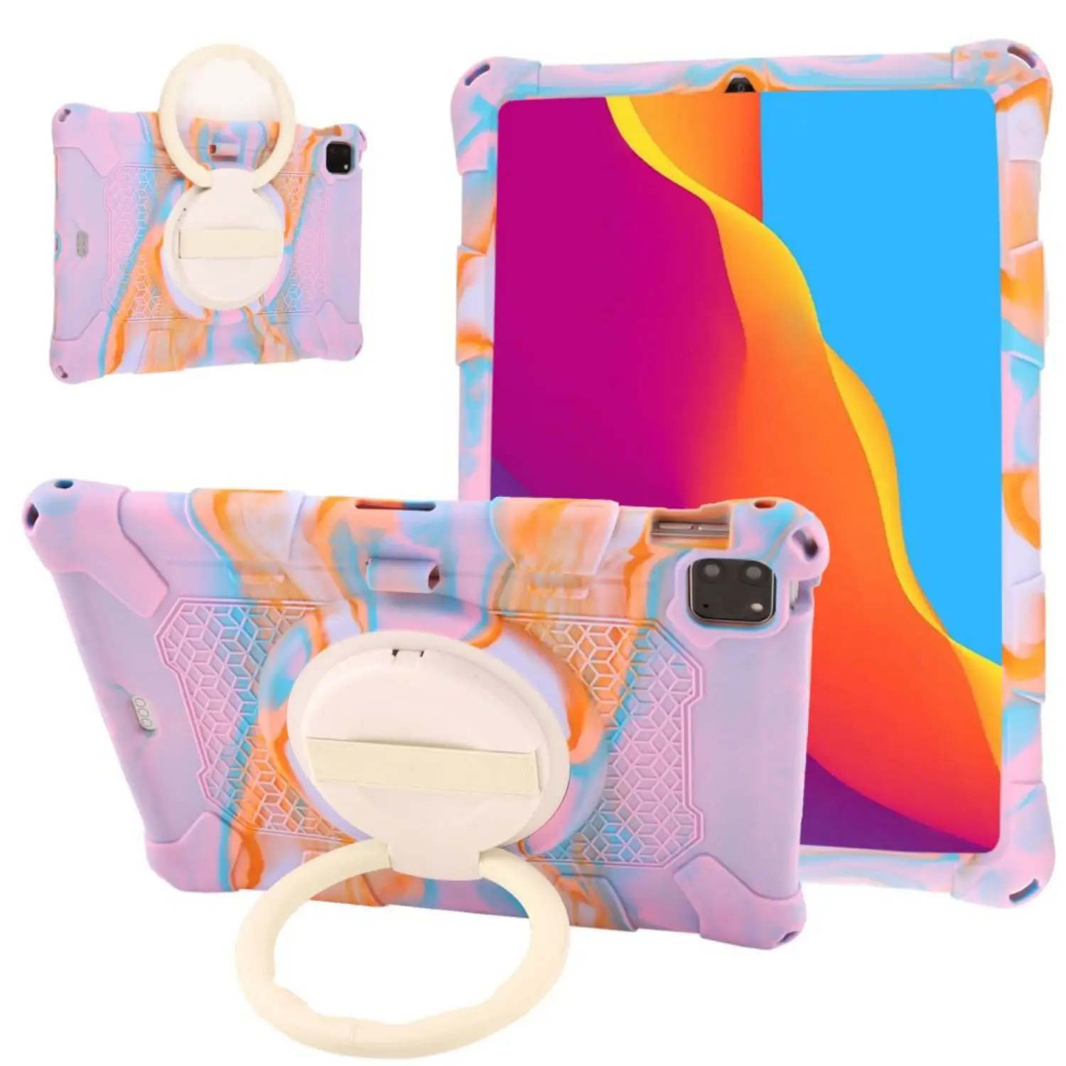 

For iPad Pro 11 inch 2024 Case Folding Stand Cover For iPad Pro 2022 2021 2020 2019 Cases For Apple iPad Air 4 5 10.9 inch Funda