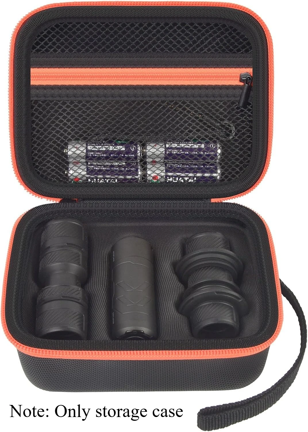 （CASE ONLY)Case Compatible with FLEXTAILGEAR Pump 1.2 oz Air Pump for Inflatables Storage Bag Holds Portable Inflator, 6Pcs Air