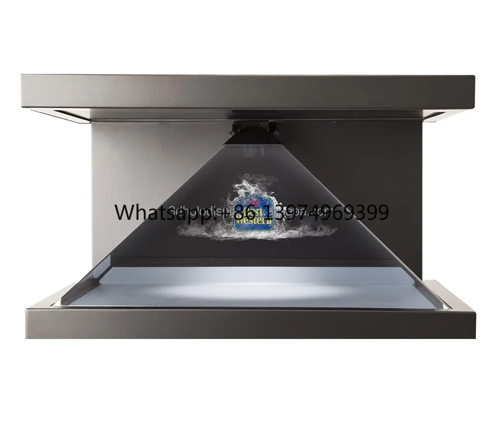Professional Manufacturer Hologram 3D Display Box Holographic Pyramid Jewelry Box