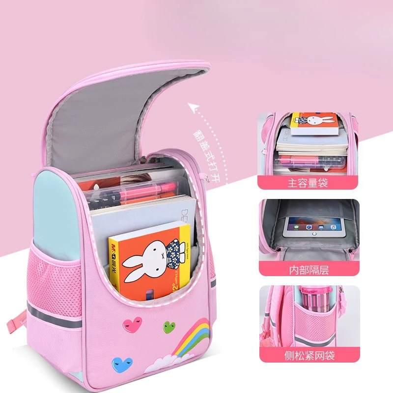 

Cute Cartoon School Bags Children Unicorn Kawaii Animal Backpack Kindergarten Students Girls Children's Schoolbag Waterproof Kid