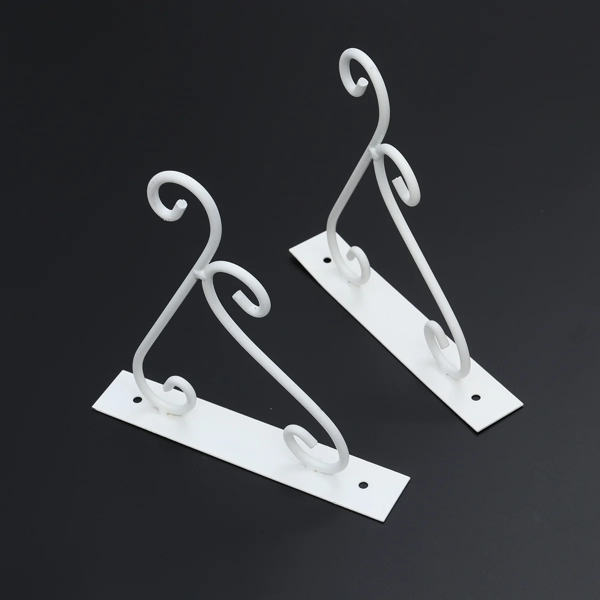 

Heavy Duty Clothes Rack Pot Hooks Retro Decor Bird Feeders Candlesticks Hanger Balcony Storage Wall Hanging