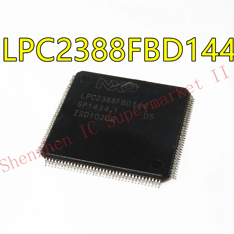 LPC2388FBD144 LPC2388 LQFP-144 Single-chip 16-bit/32-bit micro; 512 kB flash with ISP/IAP, Ethernet, USB 2.0 device/host/OTG,