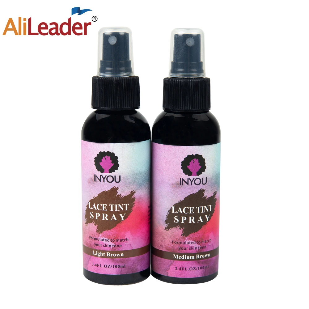 بخاخ دانتيل ملون سريع الجفاف، مقاوم للماء، بدون بقايا، تطبيق حتى، مطابقة لون البشرة، مظهر طبيعي - 3.4 أونصة/100 مل #1