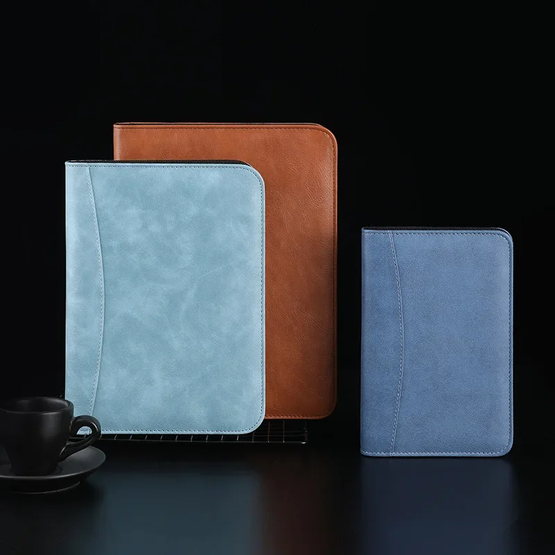 Raccoglitore Diario A6 Quaderno e diario Anelli Blocco note con calcolatrice Quaderno sprial Agenda da ufficio Planner Organizzatore di cancelleria