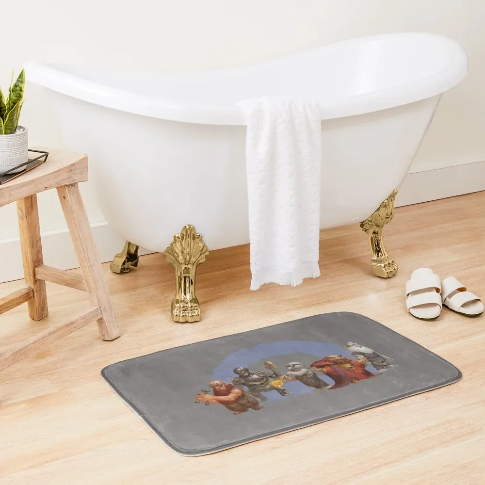 

Mostali by Cory Trego-Erdner Bath Mat Anti-Slip Carpet For Toilet Toilet Floor Wc Mat